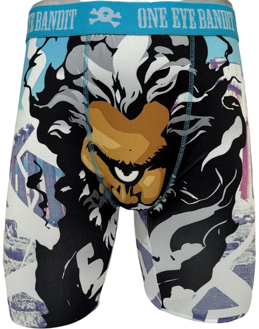 Brown Zeus 9" Underwear